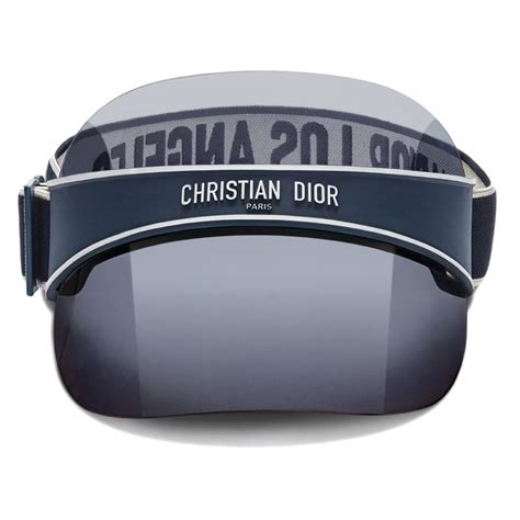 visiera uomo occhiali dior|DiorClub V1U Visiera Dior Oblique blu .